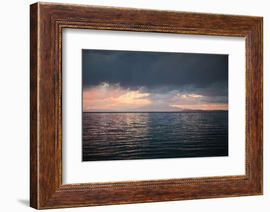 Turkey, Eastern Anatolia Lake Van with SŸpan Dagi-Bluehouseproject-Framed Photographic Print