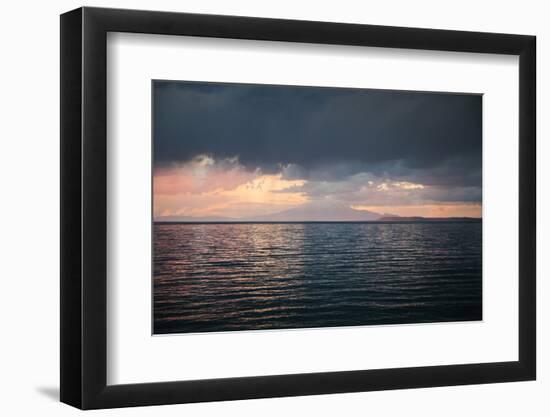 Turkey, Eastern Anatolia Lake Van with SŸpan Dagi-Bluehouseproject-Framed Photographic Print