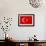 Turkey Flag Design with Wood Patterning - Flags of the World Series-Philippe Hugonnard-Framed Premium Giclee Print displayed on a wall