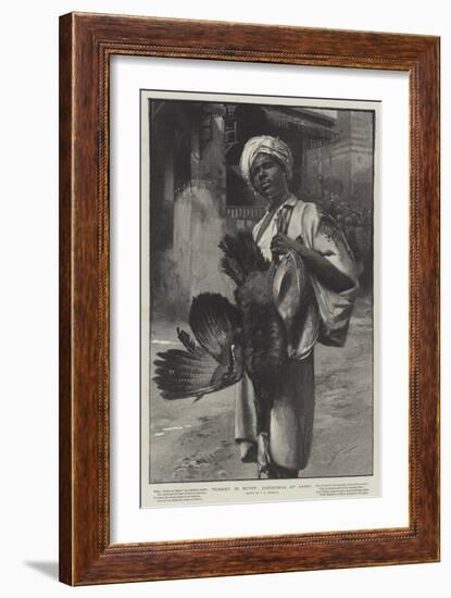 Turkey in Egypt, Christmas at Cairo-George L. Seymour-Framed Giclee Print