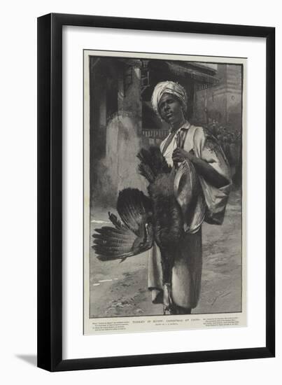 Turkey in Egypt, Christmas at Cairo-George L. Seymour-Framed Giclee Print