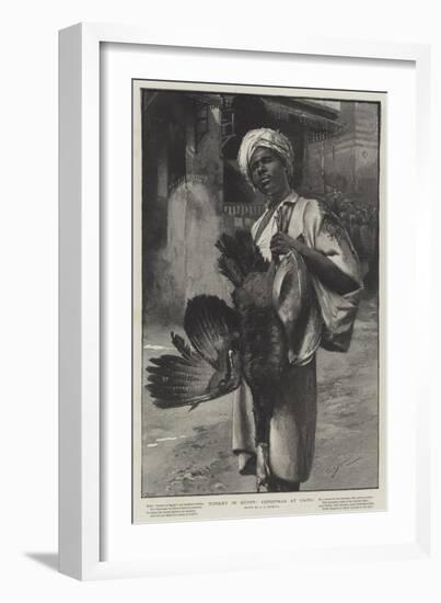 Turkey in Egypt, Christmas at Cairo-George L. Seymour-Framed Giclee Print