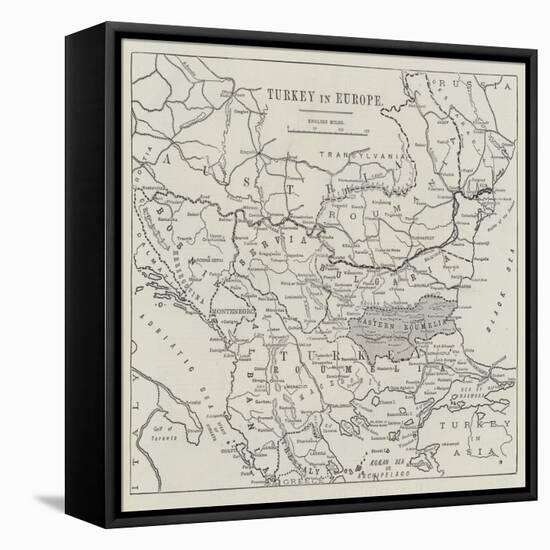 Turkey in Europe-null-Framed Premier Image Canvas