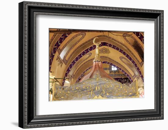 Turkey, Istanbul. Grand Bazaar. Covered Bazaar.-Emily Wilson-Framed Photographic Print