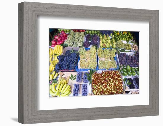 Turkey, Istanbul, Princes Islands, Street Fruit Market-Emily Wilson-Framed Photographic Print