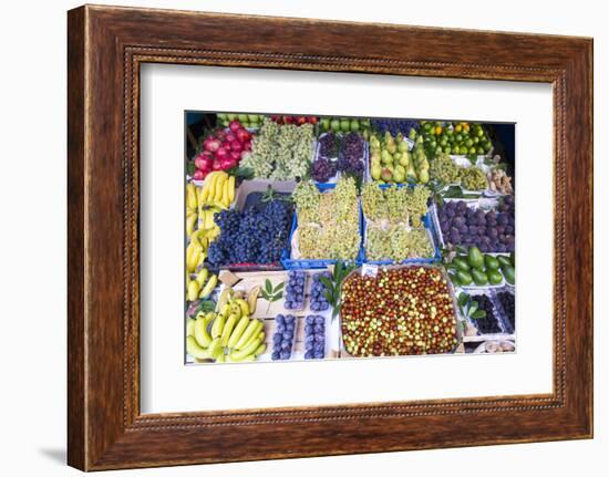 Turkey, Istanbul, Princes Islands, Street Fruit Market-Emily Wilson-Framed Photographic Print