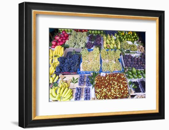 Turkey, Istanbul, Princes Islands, Street Fruit Market-Emily Wilson-Framed Photographic Print