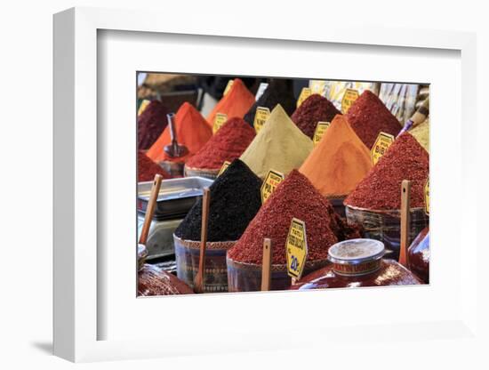 Turkey, Istanbul. Spice Bazaar.-Emily Wilson-Framed Photographic Print