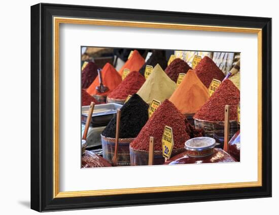 Turkey, Istanbul. Spice Bazaar.-Emily Wilson-Framed Photographic Print