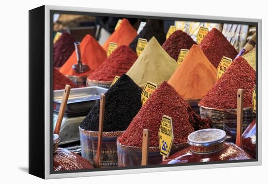 Turkey, Istanbul. Spice Bazaar.-Emily Wilson-Framed Premier Image Canvas