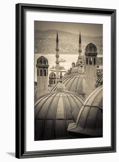 Turkey, Istanbul, Sultanahmet, Domes-Alan Copson-Framed Photographic Print