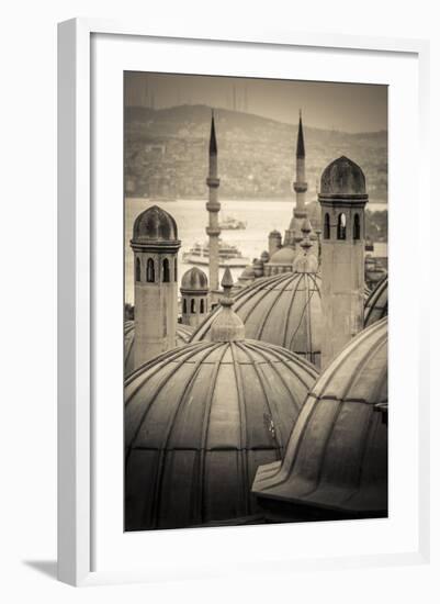 Turkey, Istanbul, Sultanahmet, Domes-Alan Copson-Framed Photographic Print