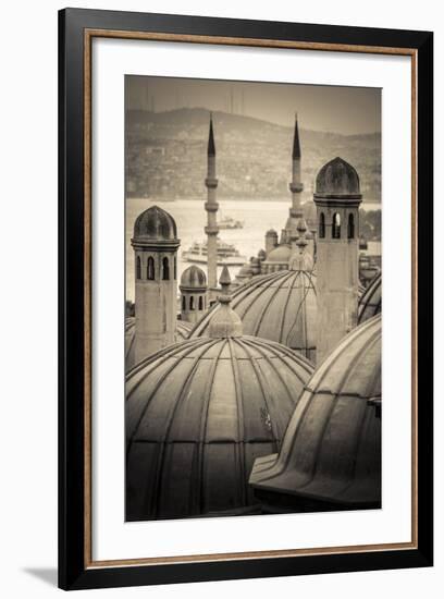 Turkey, Istanbul, Sultanahmet, Domes-Alan Copson-Framed Photographic Print