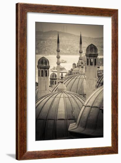 Turkey, Istanbul, Sultanahmet, Domes-Alan Copson-Framed Photographic Print