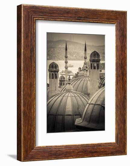 Turkey, Istanbul, Sultanahmet, Domes-Alan Copson-Framed Photographic Print