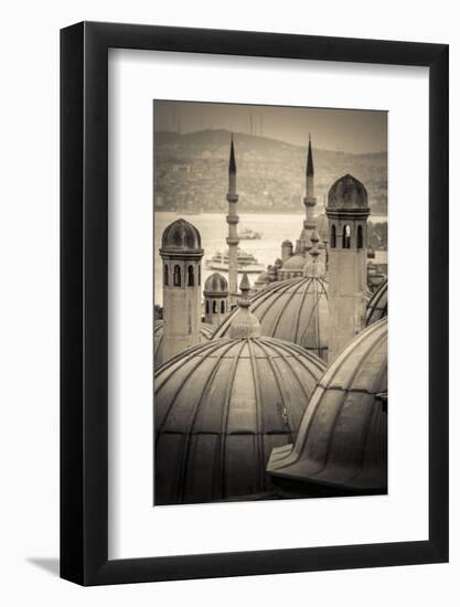 Turkey, Istanbul, Sultanahmet, Domes-Alan Copson-Framed Photographic Print