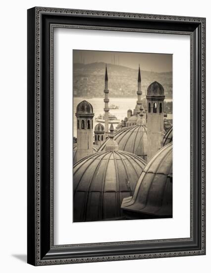 Turkey, Istanbul, Sultanahmet, Domes-Alan Copson-Framed Photographic Print