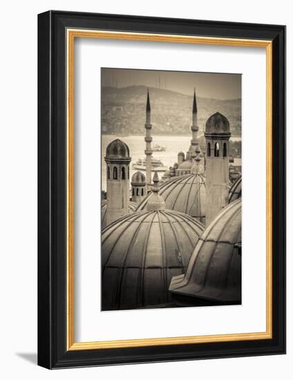 Turkey, Istanbul, Sultanahmet, Domes-Alan Copson-Framed Photographic Print