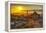 Turkey, Istanbul, Sultanahmet, Sunrise over Hagia Sophia (Or Ayasofya)-Alan Copson-Framed Premier Image Canvas