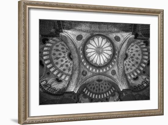 Turkey, Istanbul, Sultanahmet, the Blue Mosque (Sultan Ahmed Mosque or Sultan Ahmet Camii)-Alan Copson-Framed Photographic Print