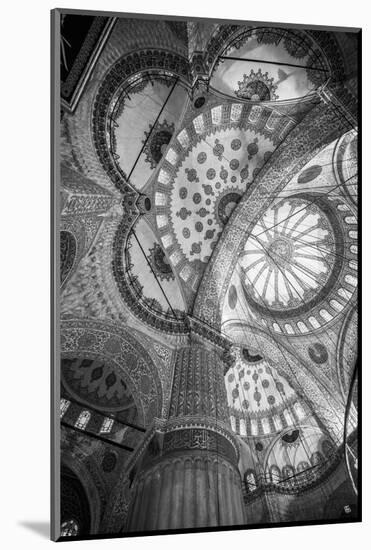 Turkey, Istanbul, Sultanahmet, the Blue Mosque (Sultan Ahmed Mosque or Sultan Ahmet Camii)-Alan Copson-Mounted Photographic Print