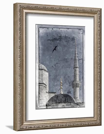 Turkey, Istanbul, Sultanahmet, the Blue Mosque (Sultan Ahmed Mosque or Sultan Ahmet Camii)-Alan Copson-Framed Photographic Print