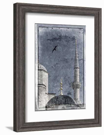 Turkey, Istanbul, Sultanahmet, the Blue Mosque (Sultan Ahmed Mosque or Sultan Ahmet Camii)-Alan Copson-Framed Photographic Print