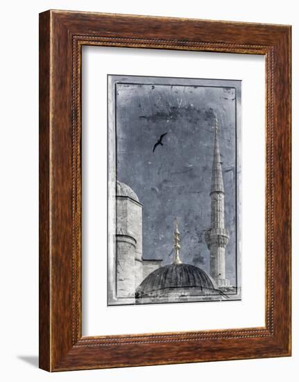 Turkey, Istanbul, Sultanahmet, the Blue Mosque (Sultan Ahmed Mosque or Sultan Ahmet Camii)-Alan Copson-Framed Photographic Print