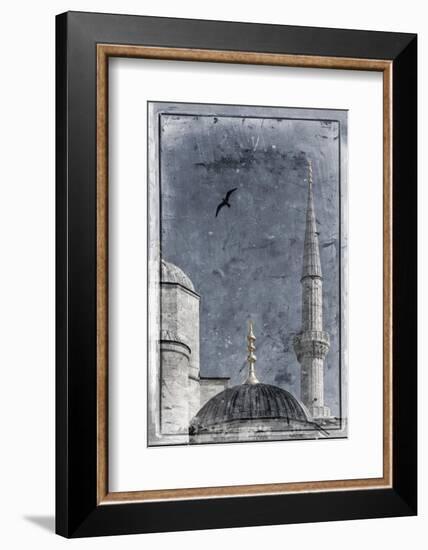 Turkey, Istanbul, Sultanahmet, the Blue Mosque (Sultan Ahmed Mosque or Sultan Ahmet Camii)-Alan Copson-Framed Photographic Print