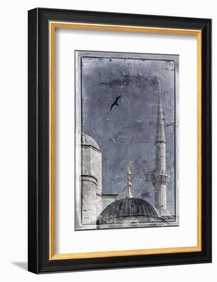 Turkey, Istanbul, Sultanahmet, the Blue Mosque (Sultan Ahmed Mosque or Sultan Ahmet Camii)-Alan Copson-Framed Photographic Print