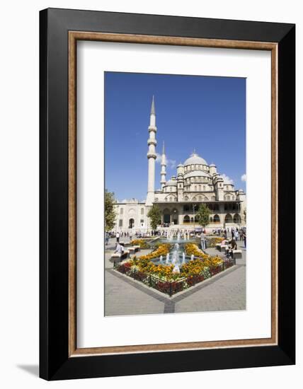 Turkey, Istanbul. the Exterior of Yeni Cami Mosque Is Located in Eminonu Neighborhood of Istanbul-Emily Wilson-Framed Photographic Print