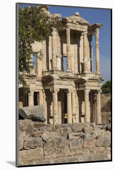 Turkey, Izmir, KUSAdasi, Ephesus. the Library of Ephesus-Emily Wilson-Mounted Photographic Print