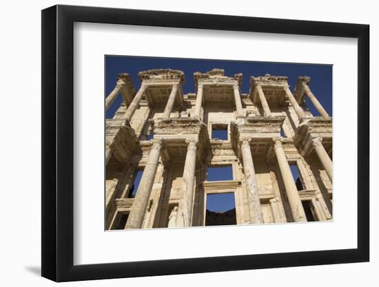 Turkey, Izmir, KUSAdasi, Ephesus. the Library of Ephesus-Emily Wilson-Framed Photographic Print