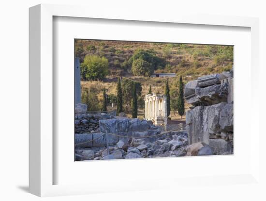 Turkey, Izmir, KUSAdasi. the Ruins of Ephesus-Emily Wilson-Framed Photographic Print