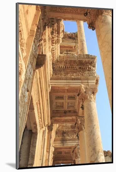 Turkey, Izmir, Selcuk, ancient city Ephesus. Library of Celsus.-Emily Wilson-Mounted Photographic Print