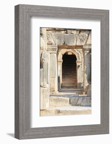 Turkey, Izmir, Selcuk, ancient city Ephesus. Odeon.-Emily Wilson-Framed Photographic Print