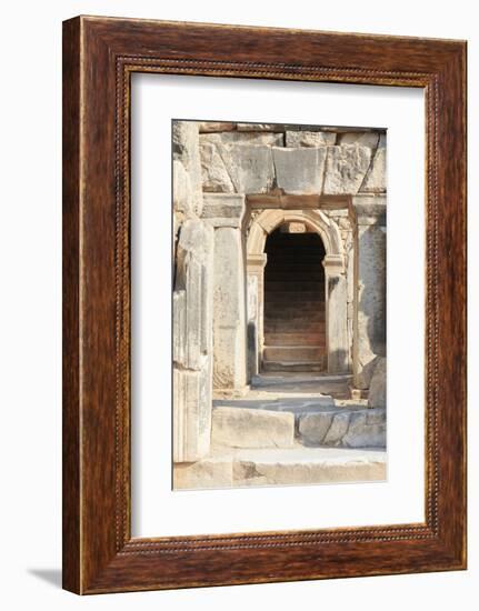 Turkey, Izmir, Selcuk, ancient city Ephesus. Odeon.-Emily Wilson-Framed Photographic Print