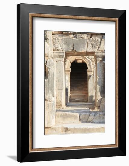 Turkey, Izmir, Selcuk, ancient city Ephesus. Odeon.-Emily Wilson-Framed Photographic Print