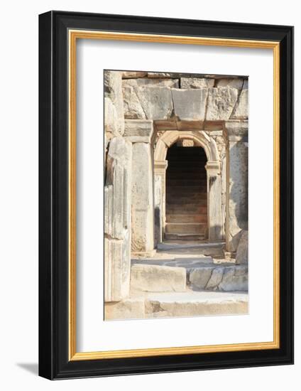 Turkey, Izmir, Selcuk, ancient city Ephesus. Odeon.-Emily Wilson-Framed Photographic Print