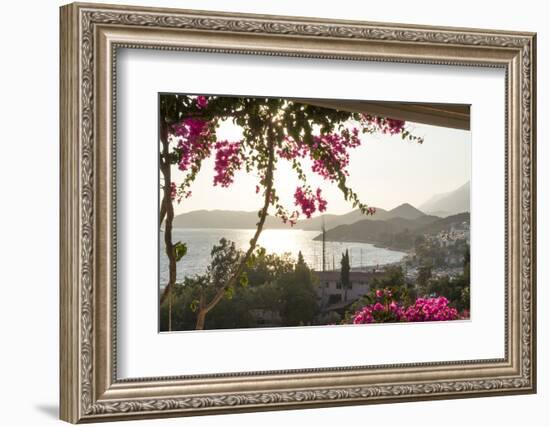 Turkey, Kas. Sunset over Kas-Emily Wilson-Framed Photographic Print