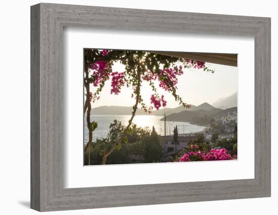 Turkey, Kas. Sunset over Kas-Emily Wilson-Framed Photographic Print