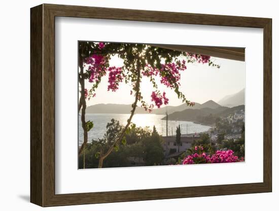 Turkey, Kas. Sunset over Kas-Emily Wilson-Framed Photographic Print