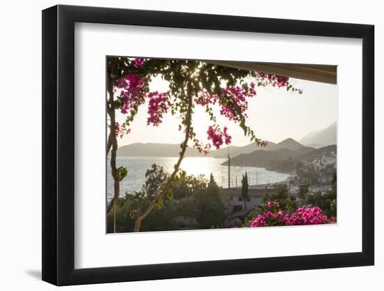 Turkey, Kas. Sunset over Kas-Emily Wilson-Framed Photographic Print