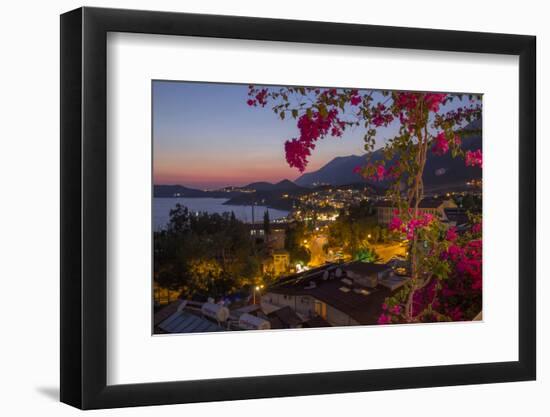 Turkey, Kas. Sunset over Kas-Emily Wilson-Framed Photographic Print