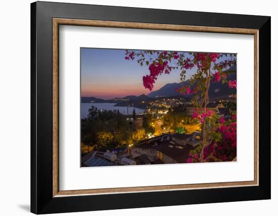 Turkey, Kas. Sunset over Kas-Emily Wilson-Framed Photographic Print