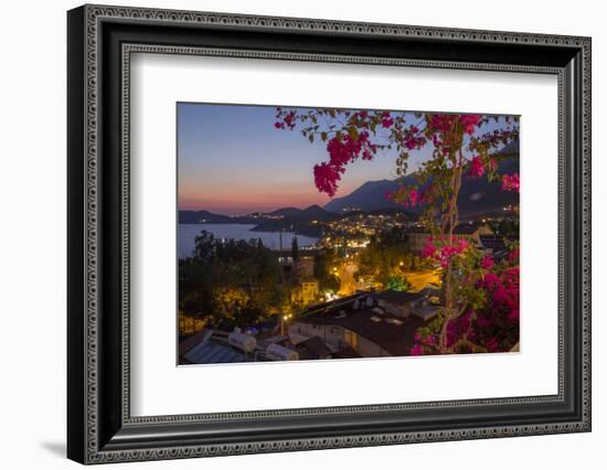 Turkey, Kas. Sunset over Kas-Emily Wilson-Framed Photographic Print