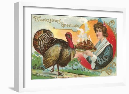 Turkey, Live and Cooked-null-Framed Art Print