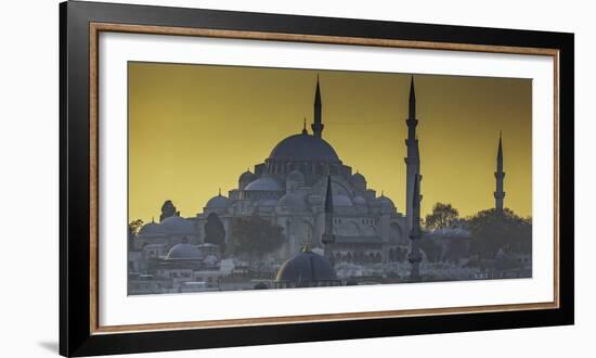 Turkey Mosque at Sunset-Art Wolfe-Framed Photographic Print