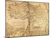 Turkey, Ottoman Empire - Panoramic Map-Lantern Press-Mounted Art Print