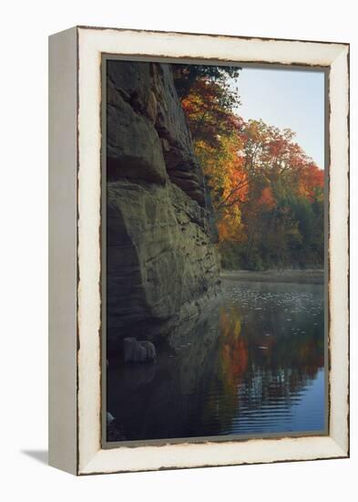 Turkey Run State Park, Indiana, USA-Anna Miller-Framed Premier Image Canvas